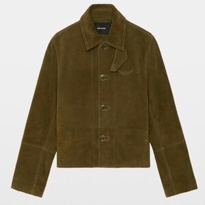 Lessa Suede Leather Jacket